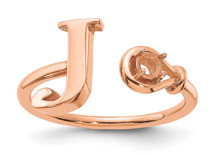 10k Rose Gold Rings Style 10XNR81JR - Classique Jewelry Inc.