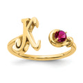 14K Yellow Gold / K