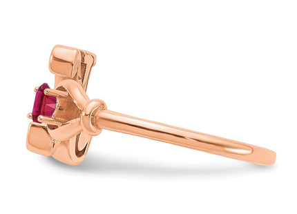 10k Rose Gold Rings Style 10XNR81KR - Classique Jewelry Inc.