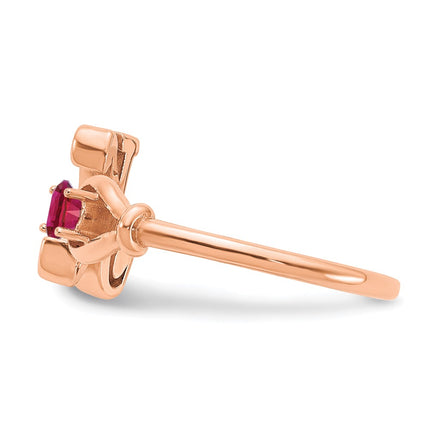 10k Rose Gold Rings Style 10XNR81KR - Classique Jewelry Inc.