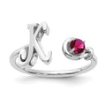 10K White Gold / K