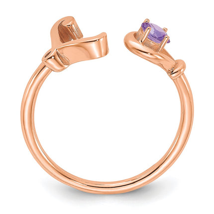 10k Rose Gold Rings Style 10XNR81LR - Classique Jewelry Inc.