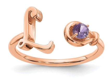 14k Rose Gold Rings Style XNR81LR - Classique Jewelry Inc.