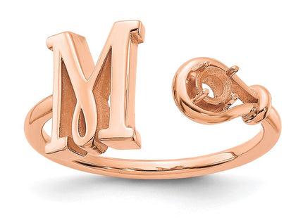 14k Rose Gold Rings Style XNR81MR - Classique Jewelry Inc.