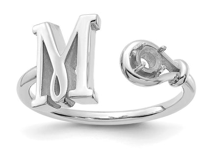 10k White Gold Rings Style 10XNR81MW - Classique Jewelry Inc.