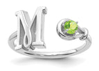 10K White Gold / M