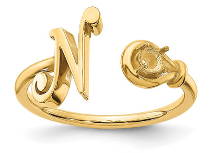 14k Yellow Gold Rings Style XNR81NY - Classique Jewelry Inc.