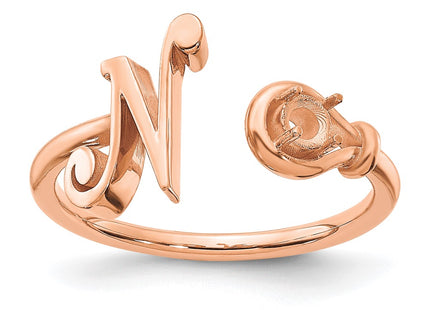 14k Rose Gold Rings Style XNR81NR - Classique Jewelry Inc.