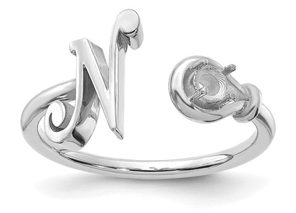 14k White Gold Rings Style XNR81NW - Classique Jewelry Inc.