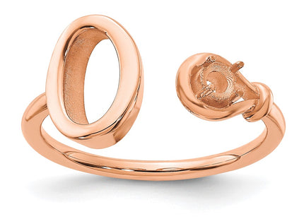 14k Rose Gold Rings Style XNR81OR - Classique Jewelry Inc.
