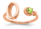 10K Rose Gold / O