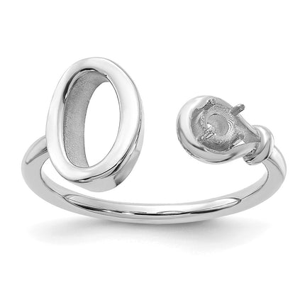 10k White Gold Rings Style 10XNR81OW - Classique Jewelry Inc.