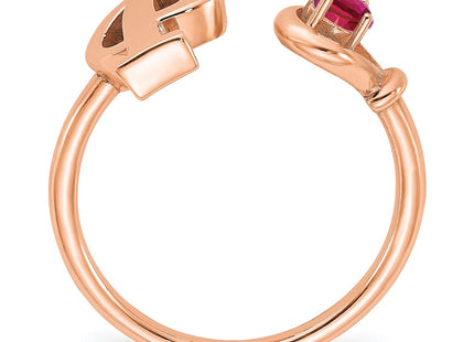 10k Rose Gold Rings Style 10XNR81PR - Classique Jewelry Inc.