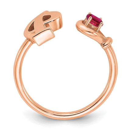 10k Rose Gold Rings Style 10XNR81PR - Classique Jewelry Inc.