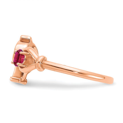 10k Rose Gold Rings Style 10XNR81PR - Classique Jewelry Inc.