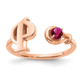 10K Rose Gold / P