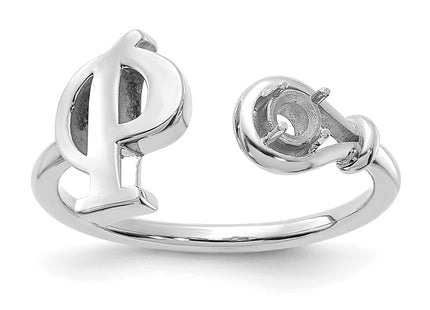 14k White Gold Rings Style XNR81PW - Classique Jewelry Inc.