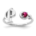 10K White Gold / P