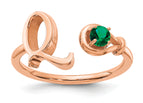 10K Rose Gold / Q