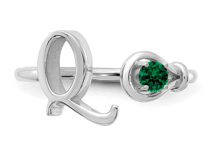 10k White Gold Rings Style 10XNR81QW - Classique Jewelry Inc.
