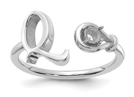 14k White Gold Rings Style XNR81QW - Classique Jewelry Inc.