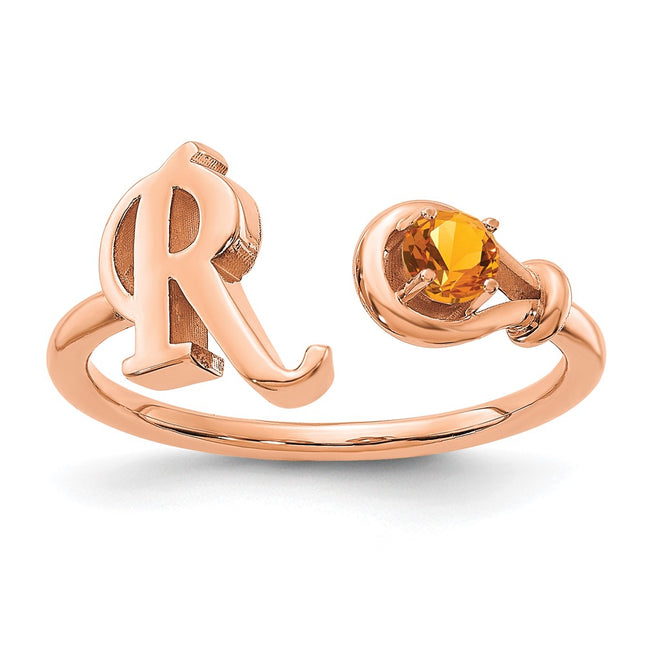 14k Rose Gold Rings Style XNR81RR - Classique Jewelry Inc.