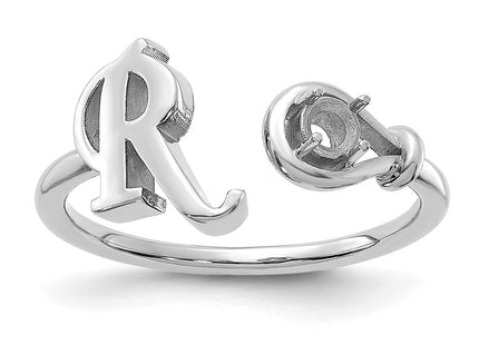 14k White Gold Rings Style XNR81RW - Classique Jewelry Inc.