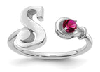 10K White Gold / S