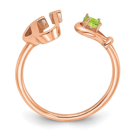 10k Rose Gold Rings Style 10XNR81UR - Classique Jewelry Inc.