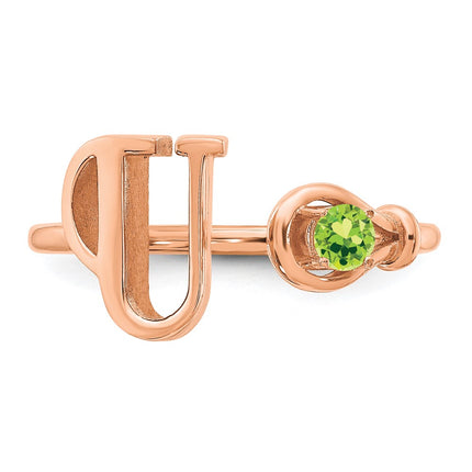 10k Rose Gold Rings Style 10XNR81UR - Classique Jewelry Inc.