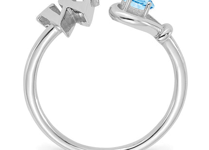 14k White Gold Rings Style XNR81SW - Classique Jewelry Inc.
