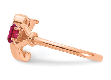 14k Rose Gold Rings Style XNR81SR - Classique Jewelry Inc.