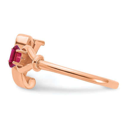 10k Rose Gold Rings Style 10XNR81SR - Classique Jewelry Inc.