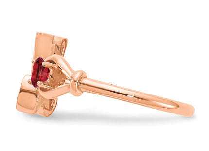 10k Rose Gold Rings Style 10XNR81ZR - Classique Jewelry Inc.