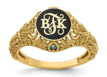 14k Yellow Gold Rings Style XNR82Y - Classique Jewelry Inc.