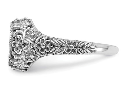 14k White Gold Rings Style XNR82W - Classique Jewelry Inc.