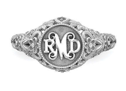 14k White Gold Rings Style XNR82W - Classique Jewelry Inc.