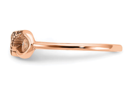 14k Rose Gold Rings Style XNR90R - Classique Jewelry Inc.