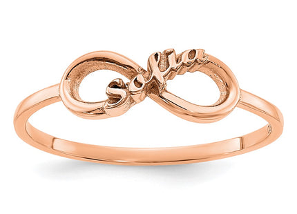 14k Rose Gold Rings Style XNR90R - Classique Jewelry Inc.