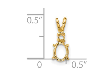 14k Yellow Gold Pendants Style XP1002 - Classique Jewelry Inc.