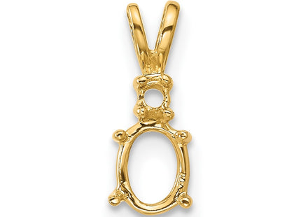 14k Yellow Gold Pendants Style XP1002 - Classique Jewelry Inc.