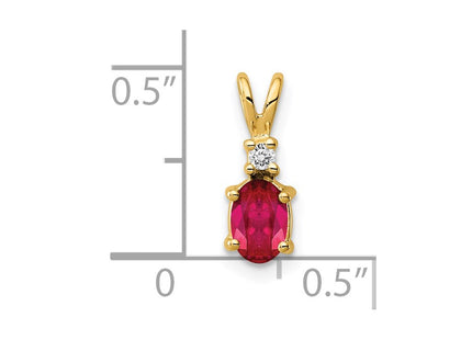 14k Yellow Gold Pendants Style XP1002R - Classique Jewelry Inc.