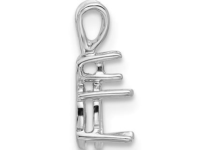 14k White Gold Pendants Style XP1003 - Classique Jewelry Inc.