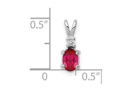 14k White Gold Pendants Style XP1003R - Classique Jewelry Inc.