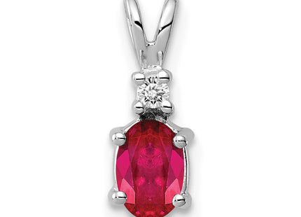 14k White Gold Pendants Style XP1003R - Classique Jewelry Inc.