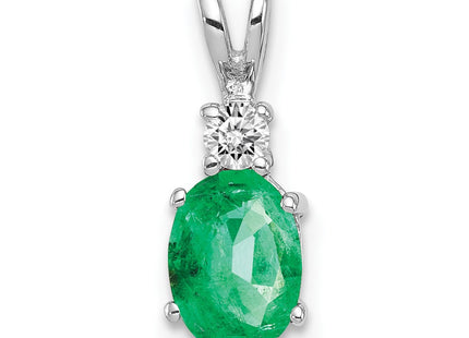 14k White Gold Pendants Style XP1005E - Classique Jewelry Inc.