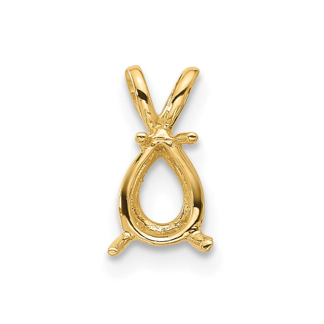 14k Yellow Gold Pendants Style XP1010 - Classique Jewelry Inc.