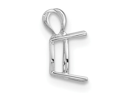 14k White Gold Pendants Style XP1011 - Classique Jewelry Inc.