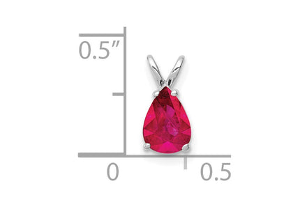 14k White Gold Pendants Style XP1011R - Classique Jewelry Inc.
