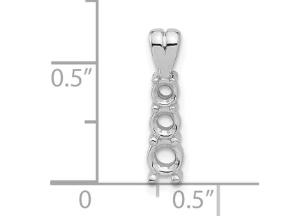 14k White Gold Pendants Style XP1399 - Classique Jewelry Inc.